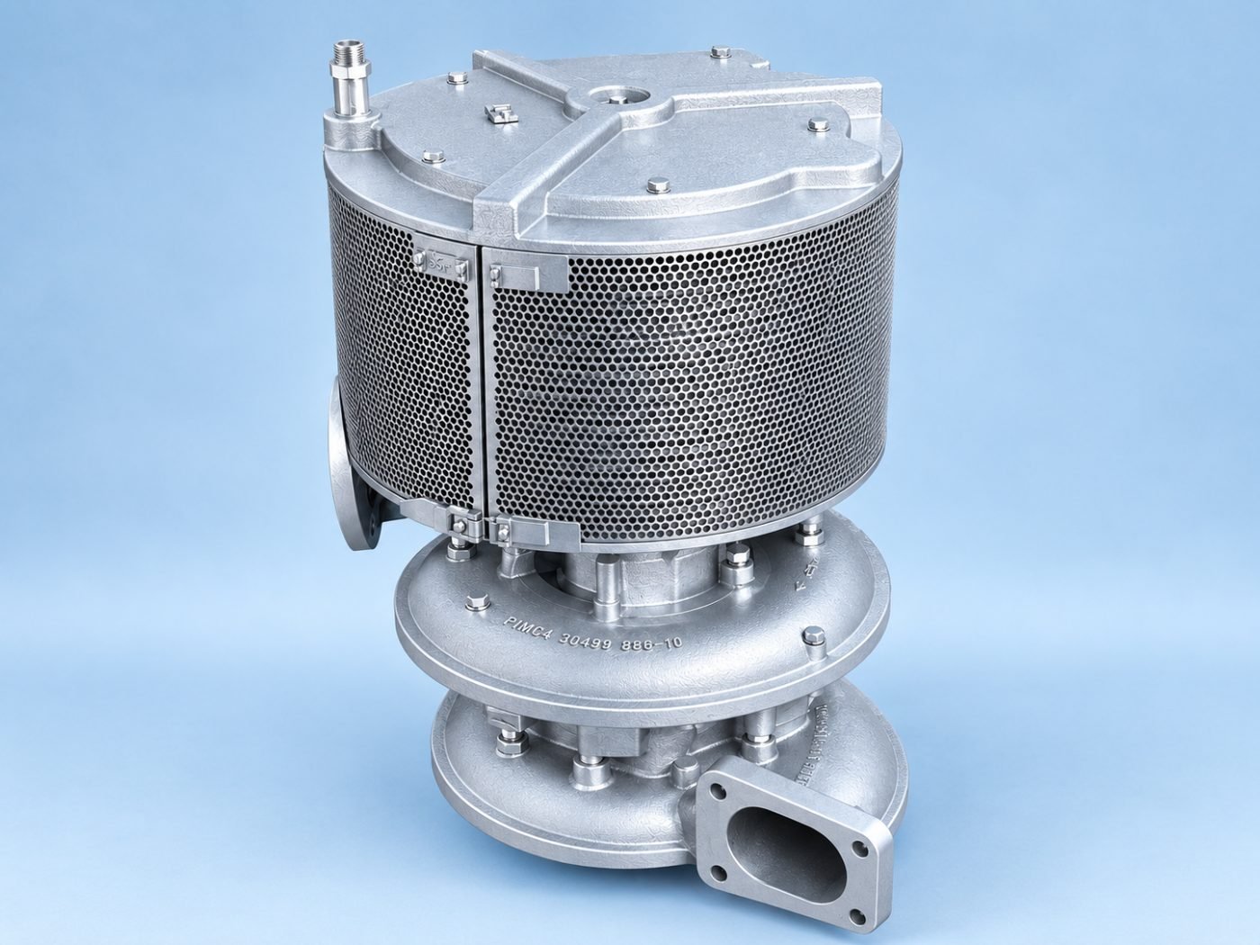 Industrial Exhaust Gas Filter Assembly